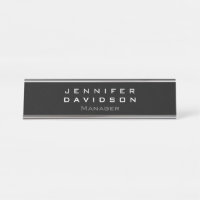 Stijlvol professioneel modern donkergrijs