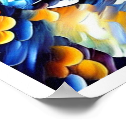 Stijlvol Puppy Poster (Hoek)