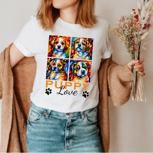Stijlvol Puppy T-Shirt