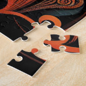 Stijlvol Puzzle Cat Theme Legpuzzel (Zijkant)