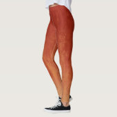 Stijlvol Red Ombre Pattern Leggings (Links)