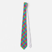 Stijlvol regenboogpatroon stropdas (Voorkant)