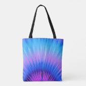 Stijlvol regenboogpatroon tote bag (Achterkant)