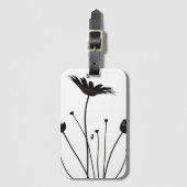 Stijlvol reisaccessoire | minimalistische Daisy Bagagelabel (Voorkant (verticaal))