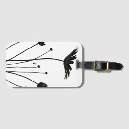 Stijlvol reisaccessoire | minimalistische Daisy Bagagelabel