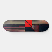 Stijlvol retro grafisch ontwerp persoonlijk skateboard (Horizontaal)