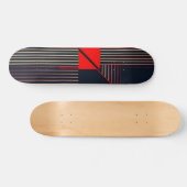 Stijlvol retro grafisch ontwerp persoonlijk skateboard (Horizontaal)