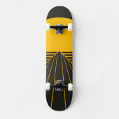 Stijlvol retro grafisch ontwerp persoonlijk skateboard (Voorkant)