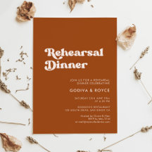 Stijlvol retro verbrand oranje repetitief diner