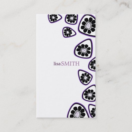 Stijlvol Retro-Visitekaartjes Visitekaartje