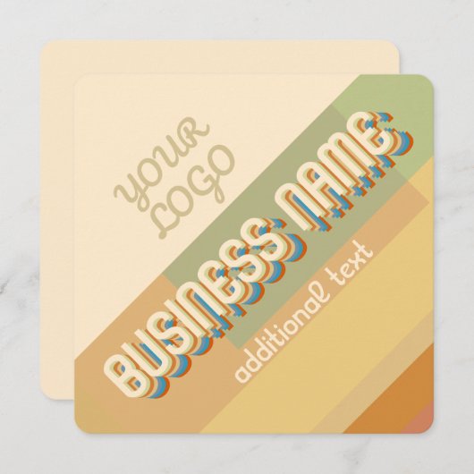 Stijlvol retromodern geïnspireerd (Voorkant / Achterkant)