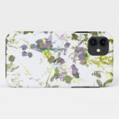 Stijlvol romantisch bloemontwerp voor waterkleurig Case-Mate iPhone case (Achterkant (horizontaal))