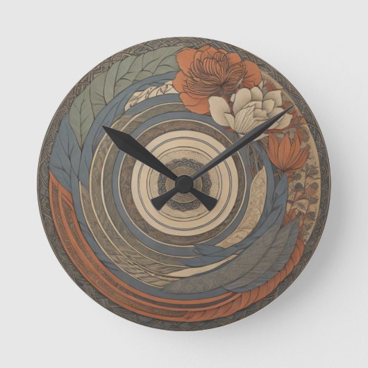 Stijlvol Ronde Klok (Voorkant)