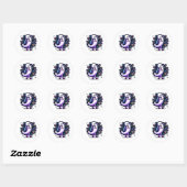 Stijlvol. Ronde Sticker (Vel)