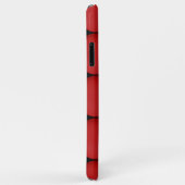Stijlvol rood patroon Case-Mate iPhone case (Achterkant/rechts)