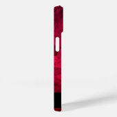 Stijlvol rood zwart Waterverf Patroon op maat Case-Mate iPhone Case (Achterkant / Rechts)