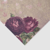 stijlvol Roos en bladpapier Tissuepapier (Detail)