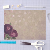 stijlvol Roos en bladpapier Tissuepapier (Craft)