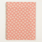 Stijlvol Roos flessenpatroon roze Planner (Voorkant)