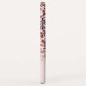 Stijlvol Roos Gold Faux Glitter Girly Chic Name Case-Mate iPhone Case (Achterkant/rechts)