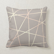 Stijlvol  roos goud & grijs geometrisch