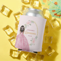 Stijlvol Roos Gouden Waterverf Roos Quinceanera