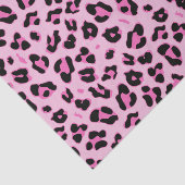 Stijlvol roze luipaard patroon tissuepapier (Detail)