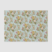 Stijlvol roze roze roze kunstpatroon tissuepapier (Voorkant)