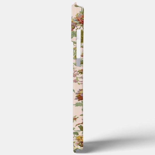 Stijlvol  roze roze roze patroon Case-Mate iPhone case (Achterkant / Links)