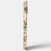 Stijlvol  roze roze roze patroon Case-Mate iPhone case (Achterkant / Rechts)