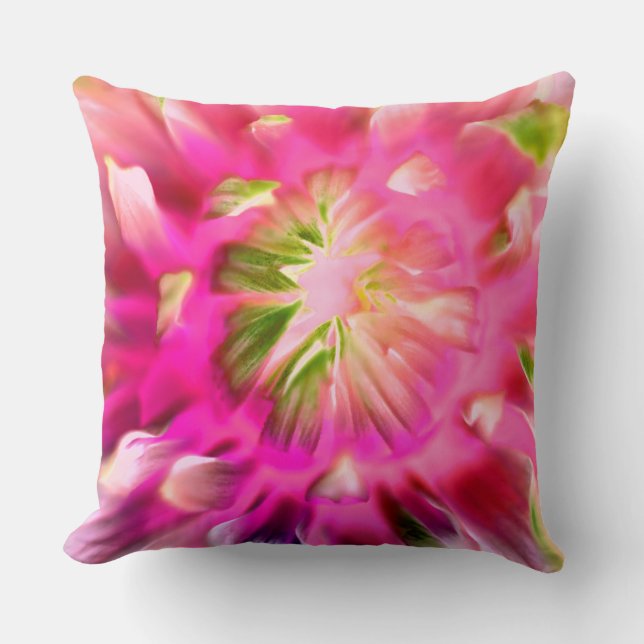 Stijlvol roze Sierkussen (Voorkant)