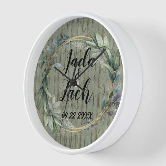 Stijlvol Rustic Leafy Wreath Wedding (Hoek)