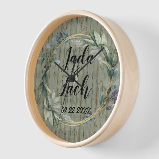 Stijlvol Rustic Leafy Wreath Wedding (Hoek)