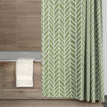 Stijlvol Sage Green Boho Herringbone Pattern