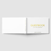 Stijlvol Sans Serif Modern Gastenboek (Volledig)