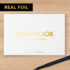 Stijlvol Sans Serif Modern Gastenboek