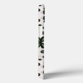 Stijlvol scheikundig patroon in zwart en wit Case-Mate iPhone case (Achterkant / Rechts)