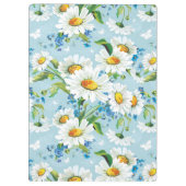 Stijlvol, schitterend, helder bloempatroon 2 klembord (Achterkant)