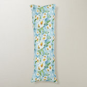 Stijlvol, schitterend, helder bloempatroon 2 lichaamskussen (Voorkant Verticaal)