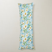 Stijlvol, schitterend, helder bloempatroon 2 lichaamskussen (Achterkant (Verticaal))