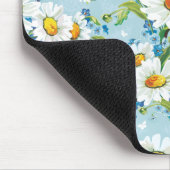 Stijlvol, schitterend, helder bloempatroon 2 muismat (Hoek)