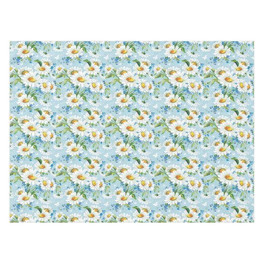 Stijlvol, schitterend, helder bloempatroon 2 tafelkleed (Voorkant (Horizontaal))