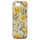 Stijlvol, schitterend helder bloempatroon Case-Mate iPhone case (Back/Rechts)