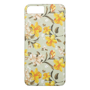 Stijlvol, schitterend helder bloempatroon Case-Mate iPhone case