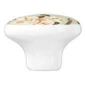 Stijlvol, schitterend helder bloempatroon keramische knop (Zijkant)