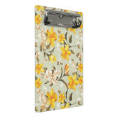 Stijlvol, schitterend helder bloempatroon mini klembord (Schuin)