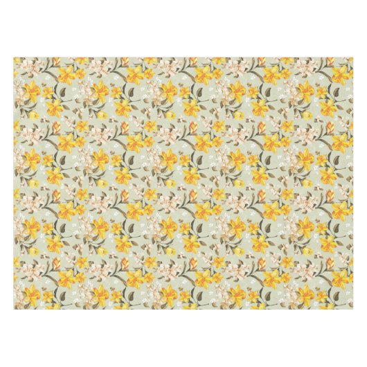 Stijlvol, schitterend helder bloempatroon tafelkleed (Voorkant (Horizontaal))