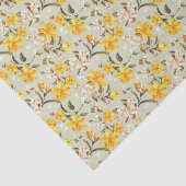 Stijlvol, schitterend helder bloempatroon tissuepapier (Detail)