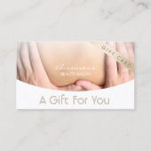 Stijlvol schoonheidstherapiesalon Gift Certificate Kortingskaartje (Voorkant)