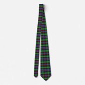 Stijlvol Scottish Tartan Pattern Green Blue Red Stropdas (Achterkant)
